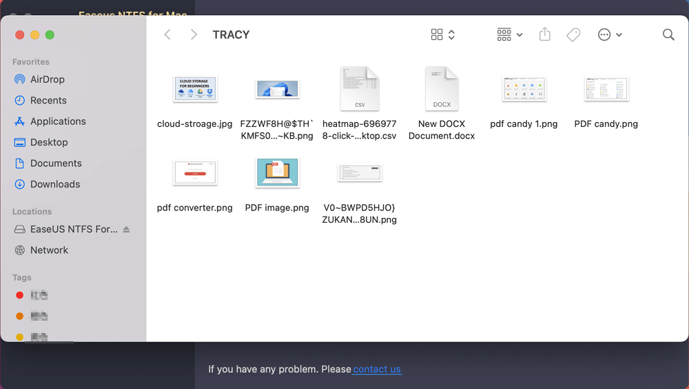 Leer,escribir, abrir y modificar archivos en unidades NTFS